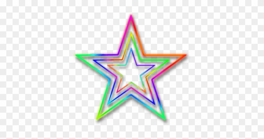 Neon Star - Neon Transparent #1377209