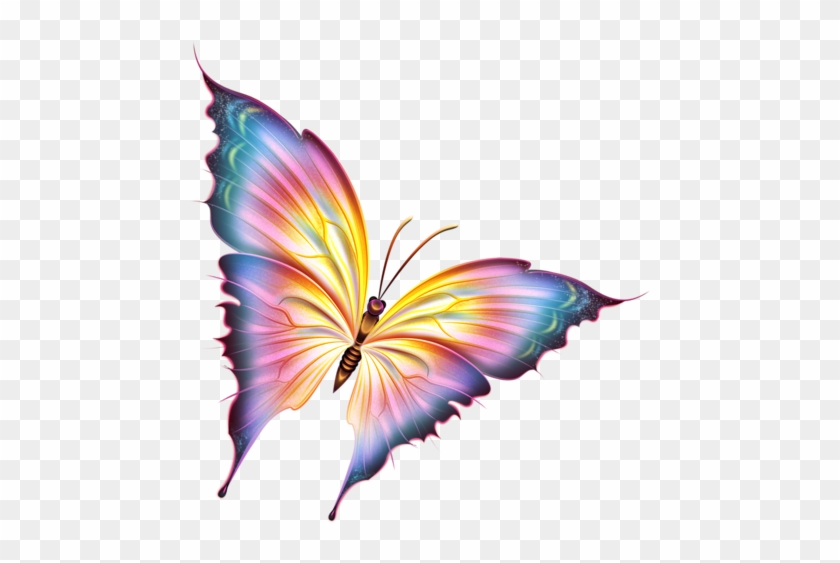 Cartoon Butterfly, Butterfly Clip Art, Butterfly Drawing, - Beautiful Butterflies Cartoon #1377498