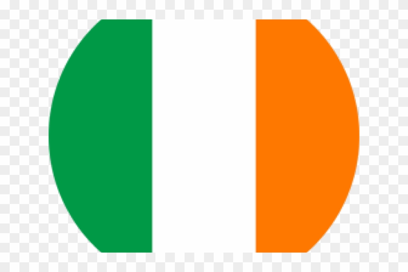 Ireland Flag Clipart Real - Circle #1377556
