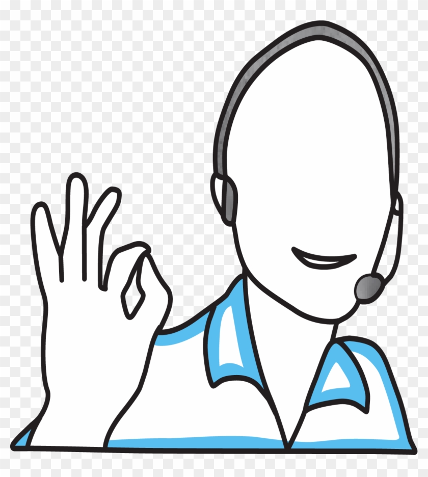 Figure Wearing Headset - Headset #1378730