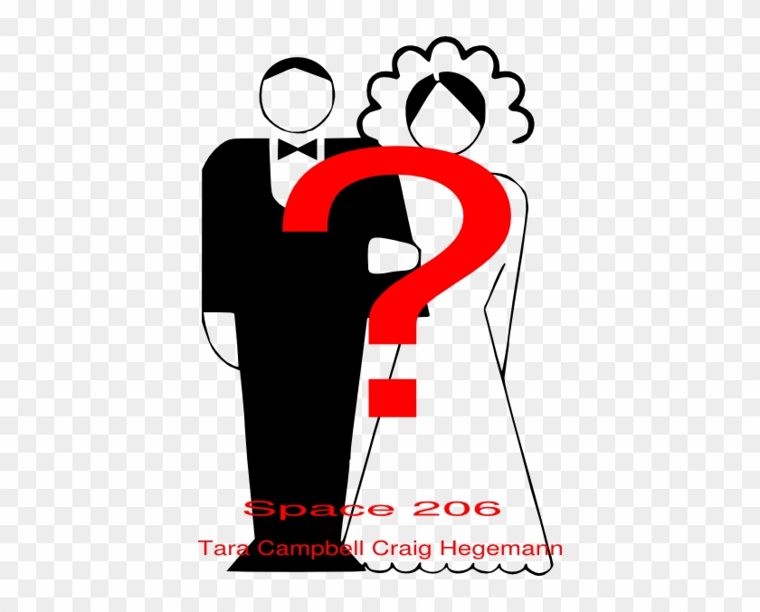 Bride And Groom Clip Art #1379226