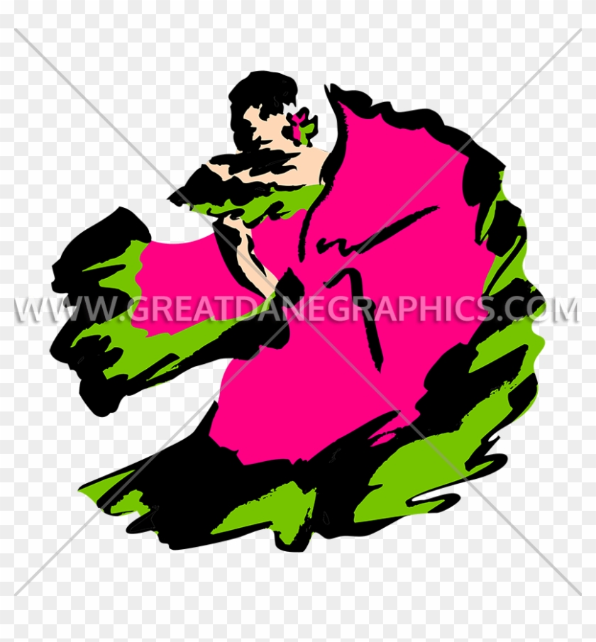 Dancing Production Ready Artwork For T Shirt - Art #1379933
