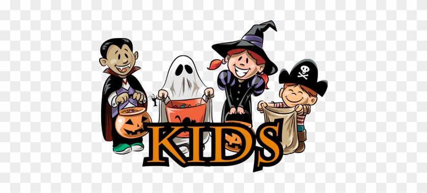 Kidsbutton - Cartoon Trick Or Treaters #1380394