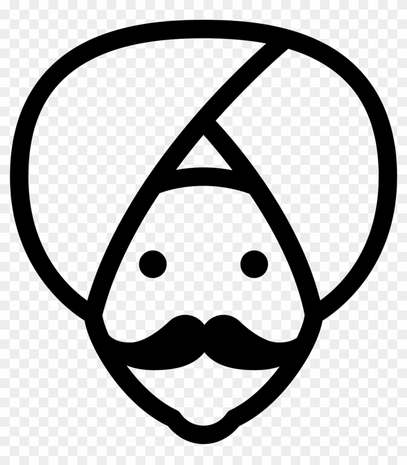 Sikh Turban Background Png - Sikh Png #1380703