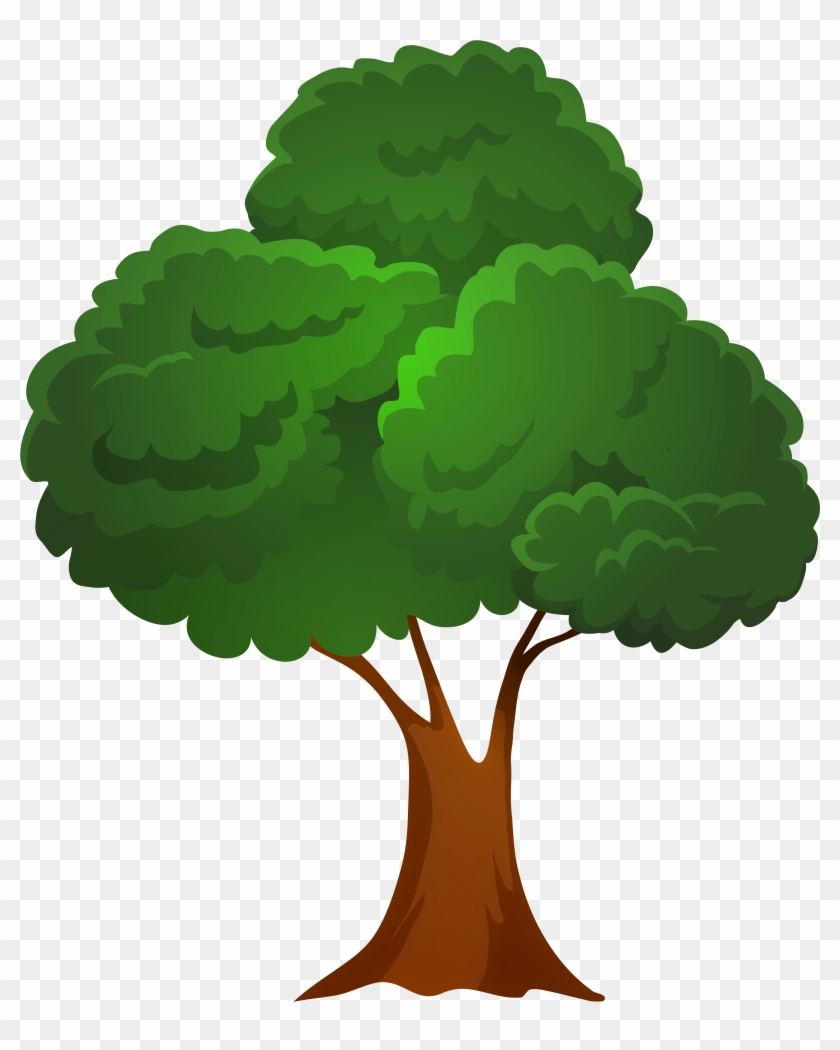 Classic Green Tree Png Clip Art - Classic Green Tree Png Clip Art #1381382