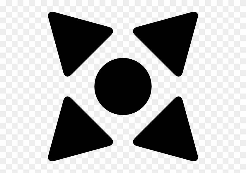 Orientation Winds Star Pointing Cardinal Points Free - Circle Triangle Png Square Circle #1381559