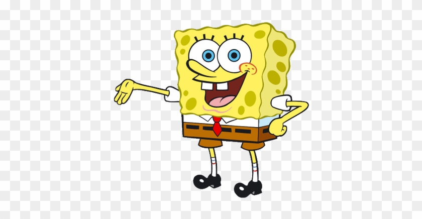Spongebob Running Transparent Png Stickpng - Spongebob Squarepants #1381655