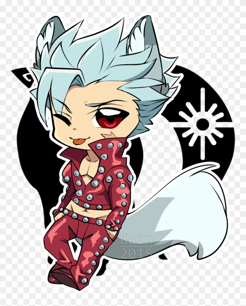 Fox Clipart Greedy - Chibi Ban Seven Deadly Sins #1381697