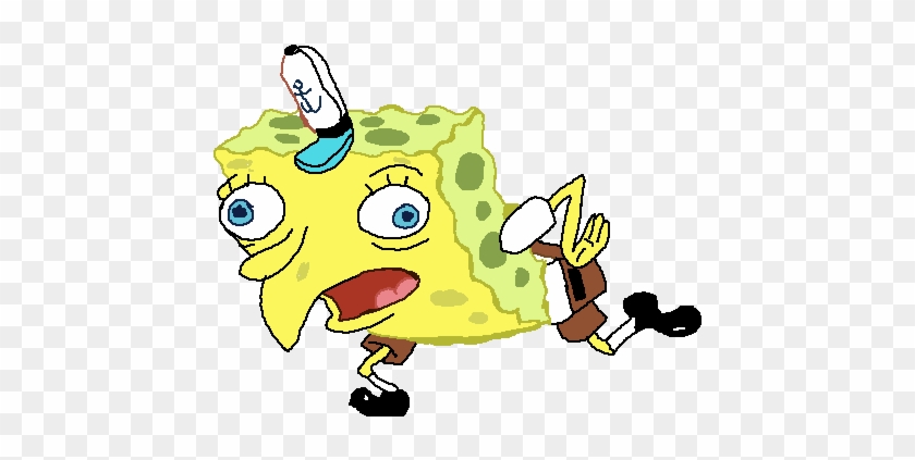 Bawk - Spongebob Mocking Meme Png #1382109