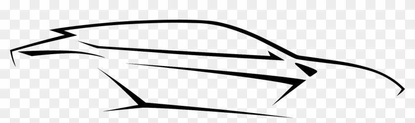 Arrives - Lamborghini Outline For Logo #1382419