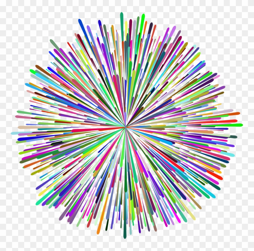 Fireworks Computer Icons Black And White - Firework Cartoon No Background #1382880
