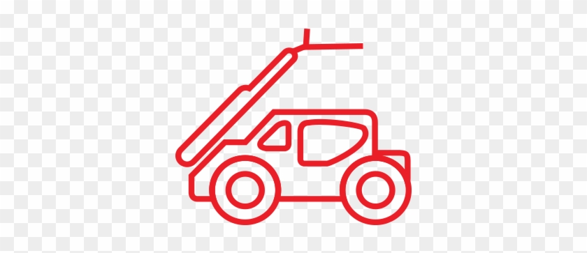 Dozer Telehandler - 자동차 배기 가스 일러스트 #1383061