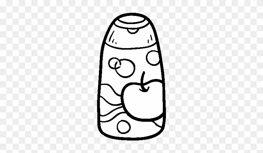 Apple Shampoo Coloring Page - Dibujo De Shampoo Para Colorear #1383099