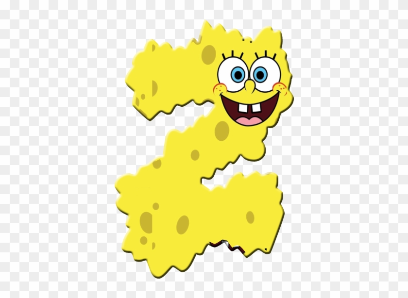 Alfabeto De Bob Esponja Derretido - Spongebob Squarepants #1383223