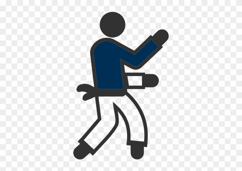 Effective & Tested Self Defense - Taekwondo Icon Png #1383961