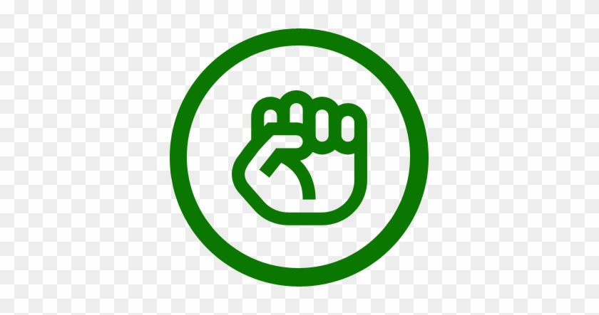 Grit - Arrow Down Green Png #1384093