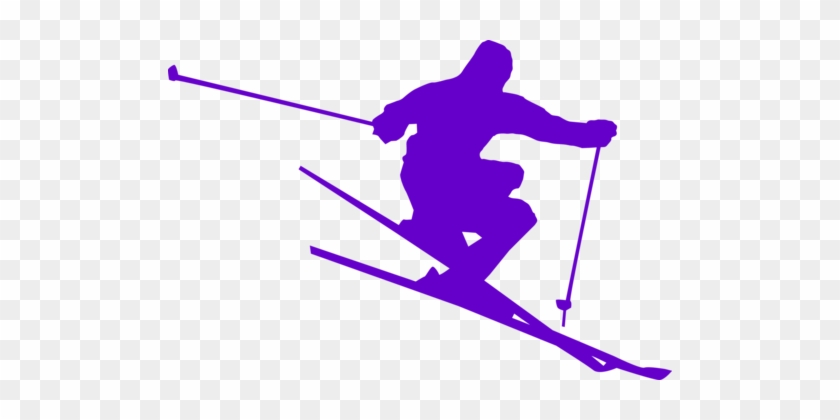 Alpine Skiing Downhill Snowboard Ski Resort - Skier Vector #1384099