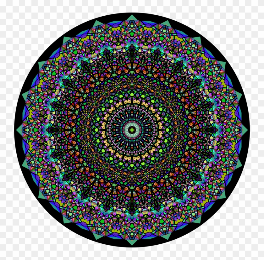 Mandala Kaleidoscope Computer Icons Symmetry Circle - Symmetry #1384290