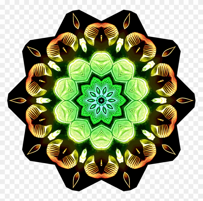 Symmetry Kaleidoscope - Fractal Art #1384305
