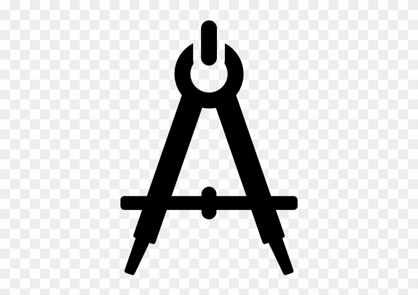 Compass Free Art Icons Icon - Circumference Instrument #1385042