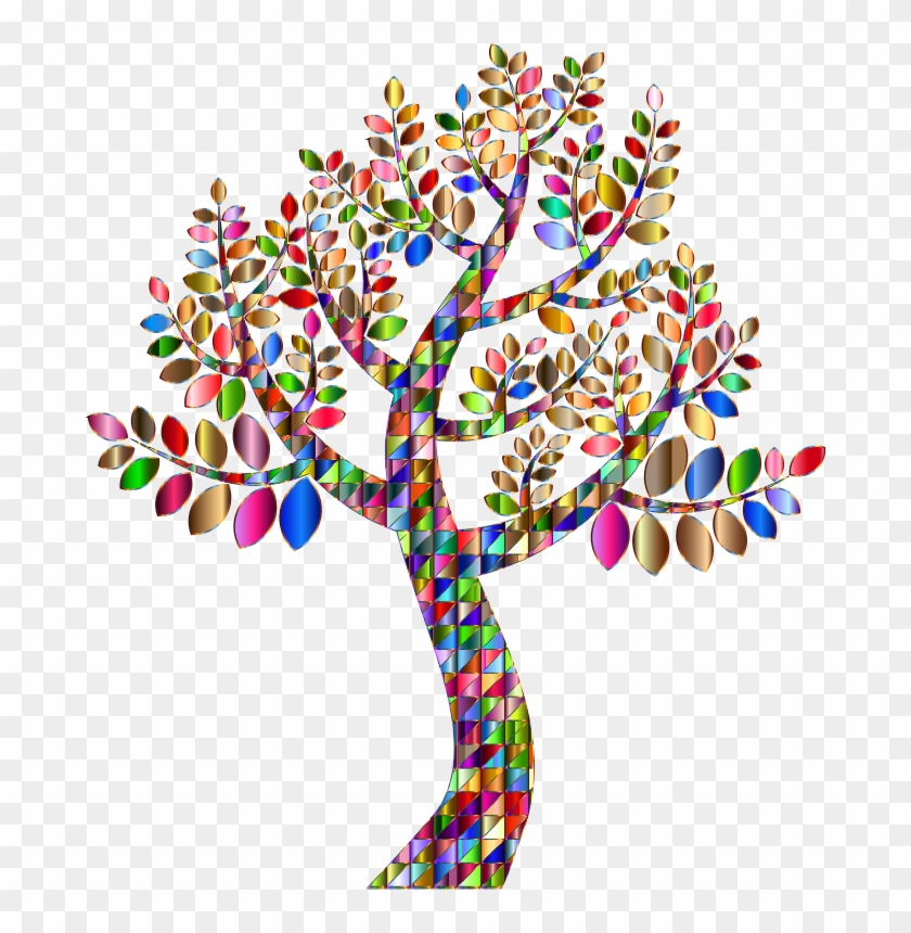 Medium Image - Colorful Tree No Background #1385342