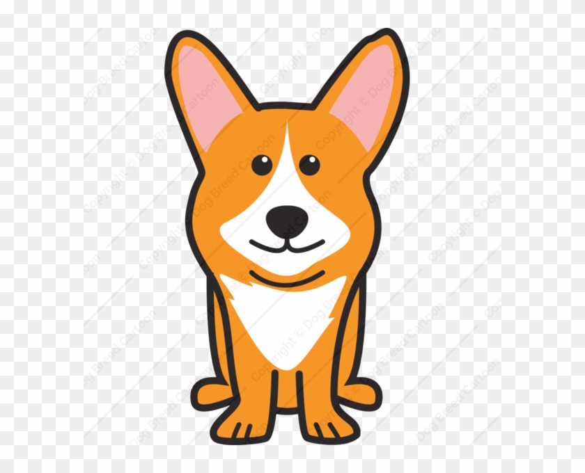 Clip Art Transparent Stock Pembroke Welsh Graphics - Cardigan Welsh Corgi Dog Cartoon Tote Bag, Adult Unisex, #1385580