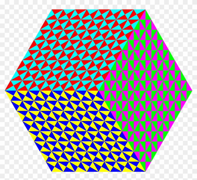 Penrose Triangle Penrose Tiling Tessellation Symmetry - Penrose Tessellation #1385643