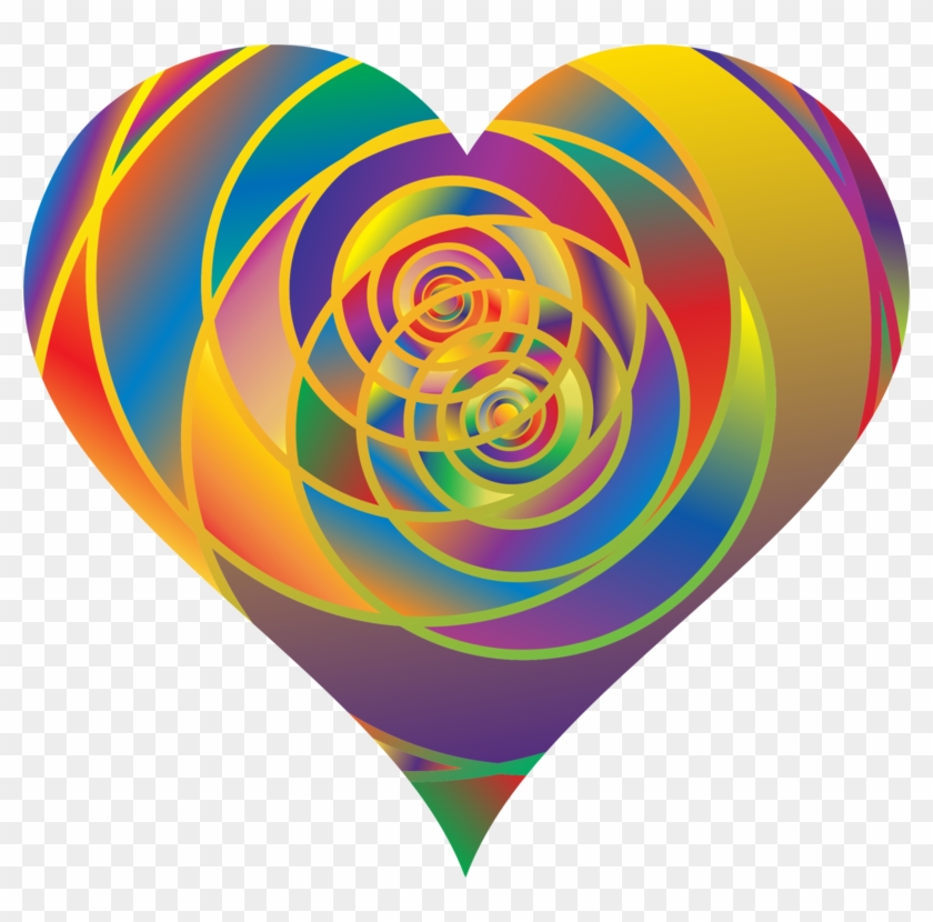 Heart Yellow Spiral Organ - Heart #1385711