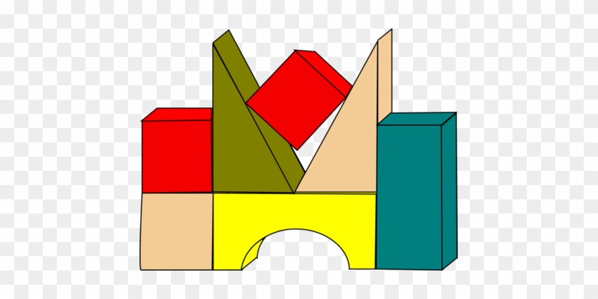 Toy Block Download Drawing Building Lego - Building Blocks Clipart #1386108