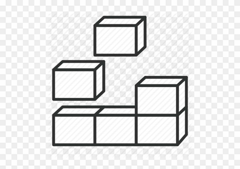Building Block Icons Clipart Computer Icons Clip Art - Building Blocks Line Icon #1386126