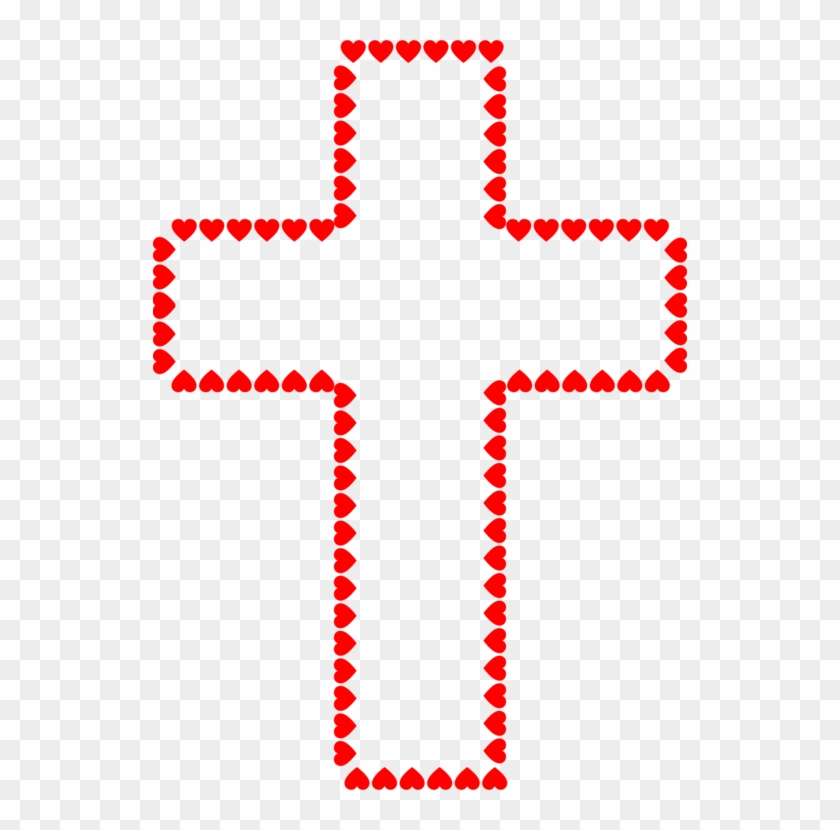 All Photo Png Clipart - Hearts And Cross #1386477