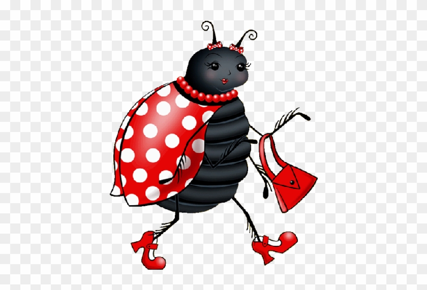 Ladybug Clipart Symmetrical House - Ladybug Hugs Curtains #1387072