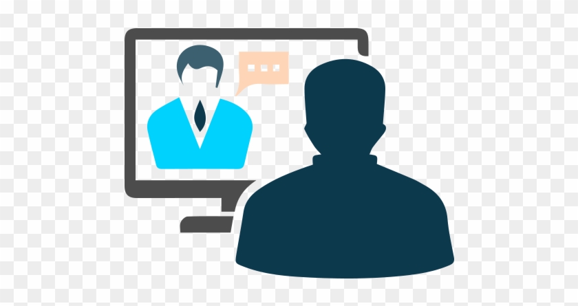 Human Resource Management System For Small To Large - Video Interview Icon #215467