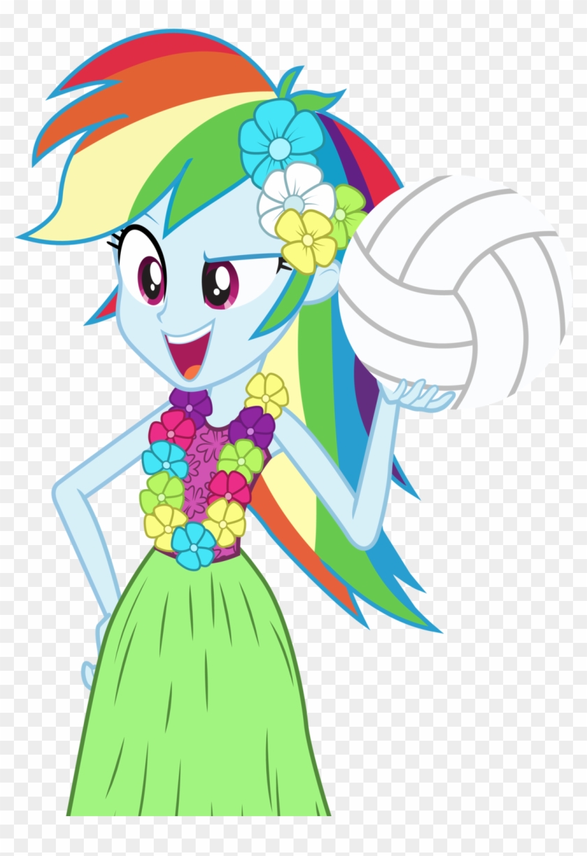 Hula Rainbow Dash By Mohawgo Hula Rainbow Dash By Mohawgo - Hula Rainbow Dash #215553