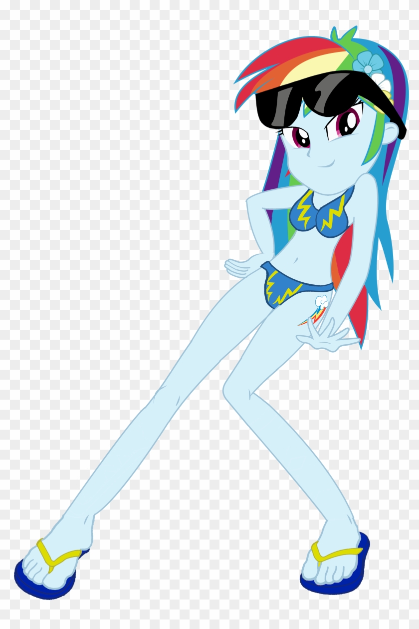 Rainbow Dash In Bikini By Kevintoons915 Rainbow Dash - Rainbow Dash #215678