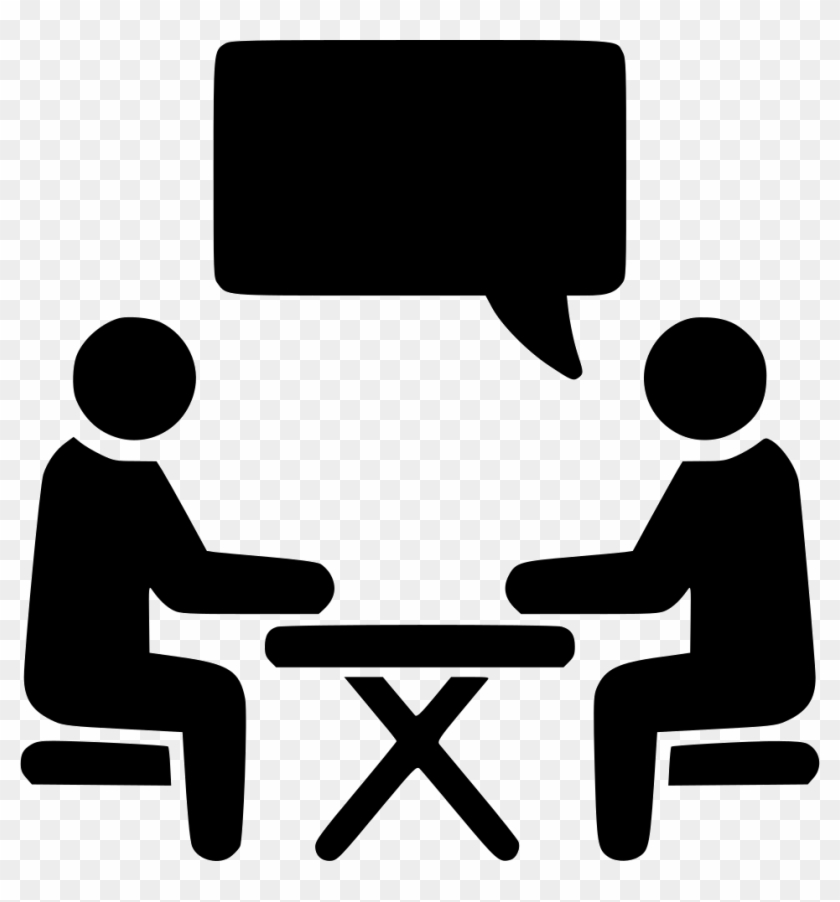 Interview Chat Conversation Job Hire Comments - Interview Icon Free #215883