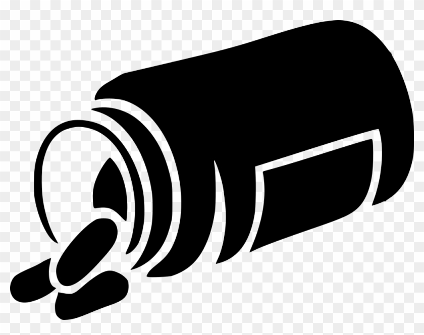 Clip Art Details - Pills Png Black #215906