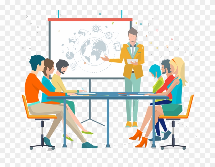 A Wonderful Working Environment To The Budding Professionals - Vector Graphics #216163