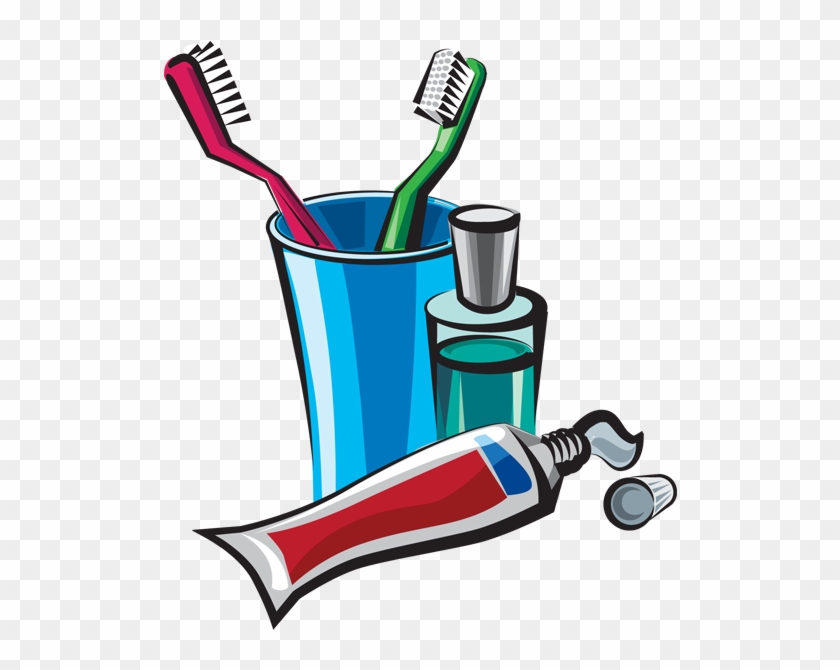 Care Cliparts - Cartoon Toothbrush And Toothpaste #216515