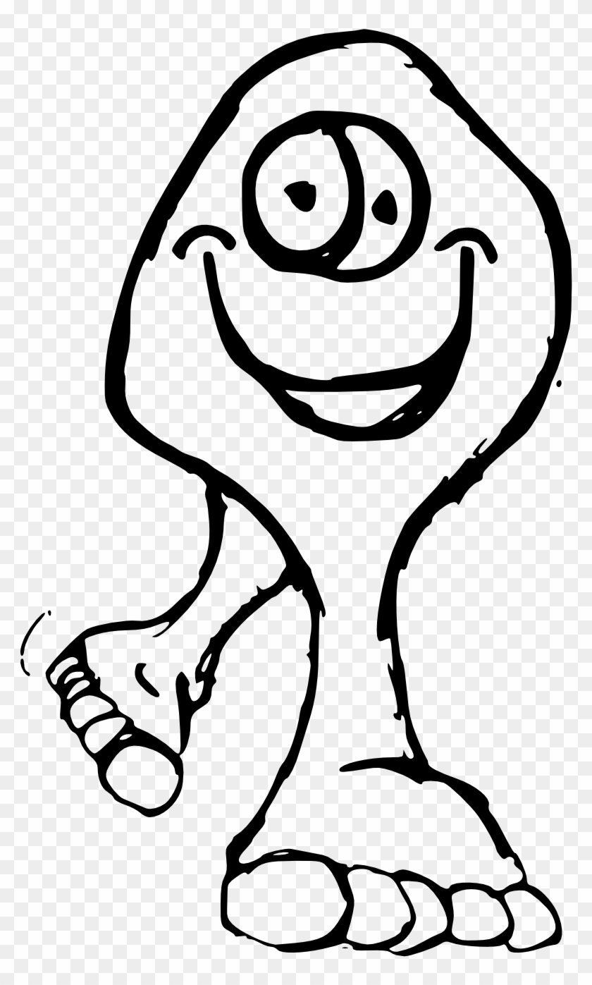 Happy Brush Clipart, Vector Clip Art Online, Royalty - Line Art #216533