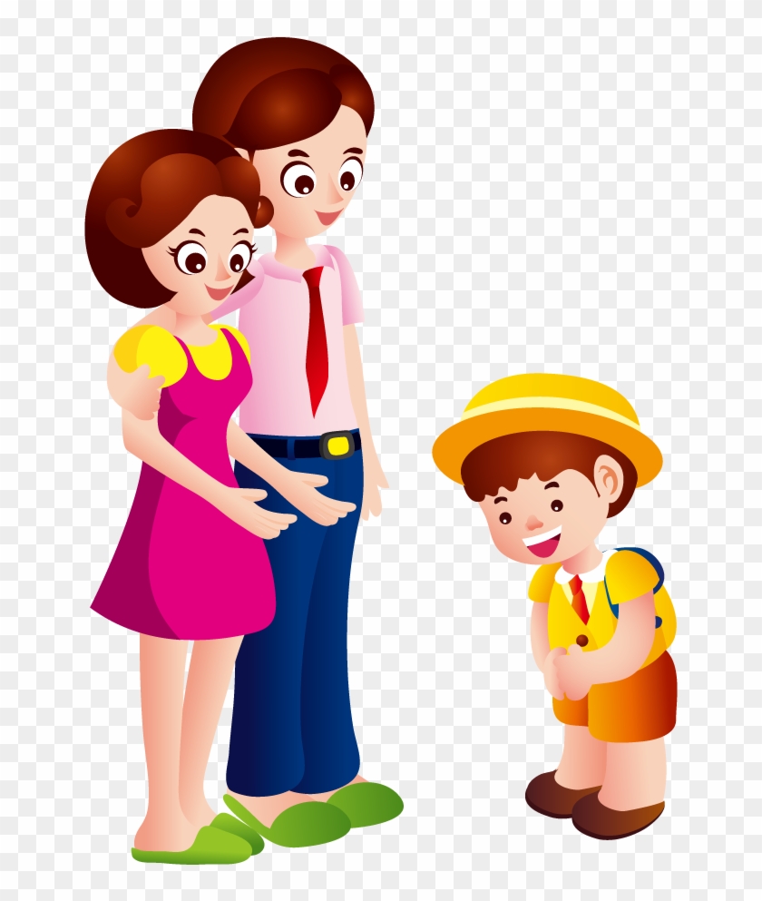 Child Parent Clip Art - Parents Clipart Png #216767