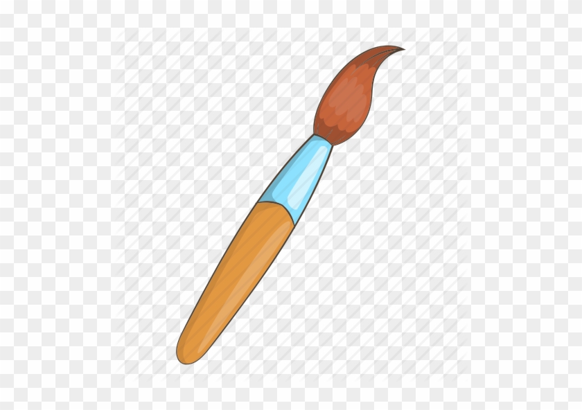 Cartoon Paint Brush Clipart - Cartoon Paint Brush #217193