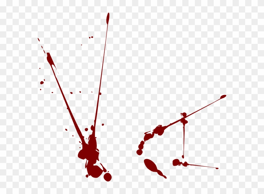 Blood Splatter4 Clip Art - Blood Splatter Public Domain Png #217353