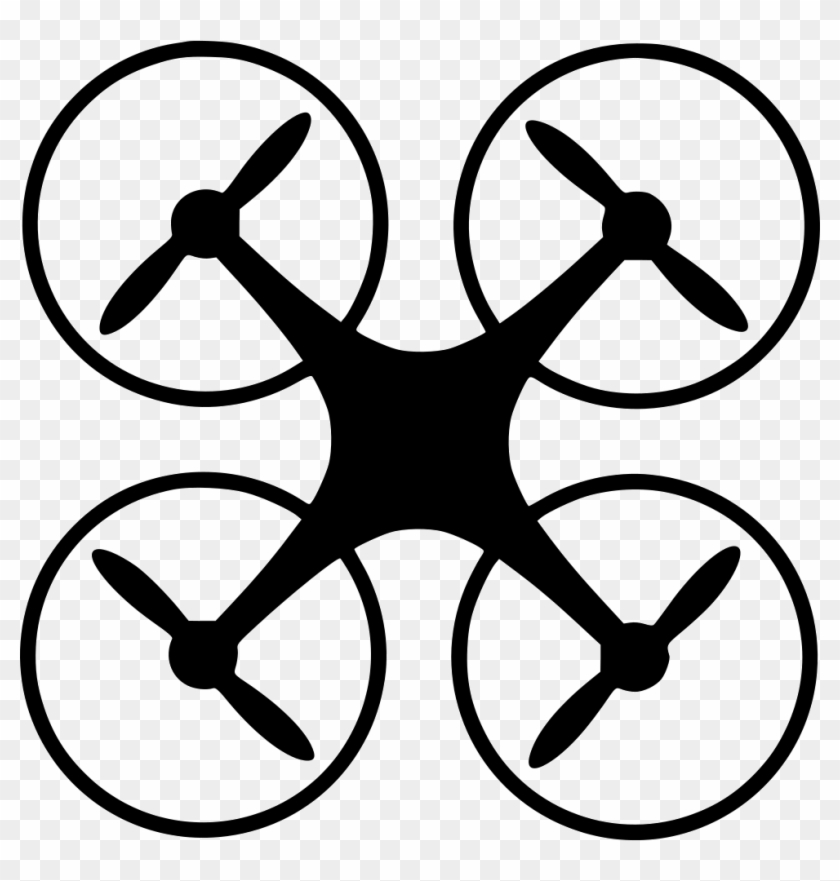 Fpv Quadcopter Unmanned Aerial Vehicle Mavic Pro Phantom - Quadcopter Svg #217379