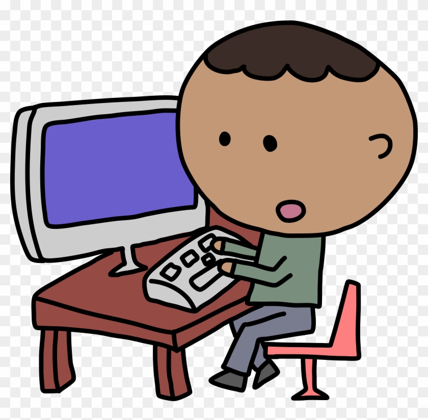 Man And Computer - Man And Computer Png #217409