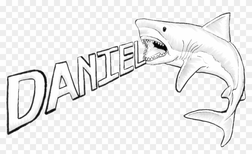 Great White Shark Drawing - Great White Shark Drawings #218254