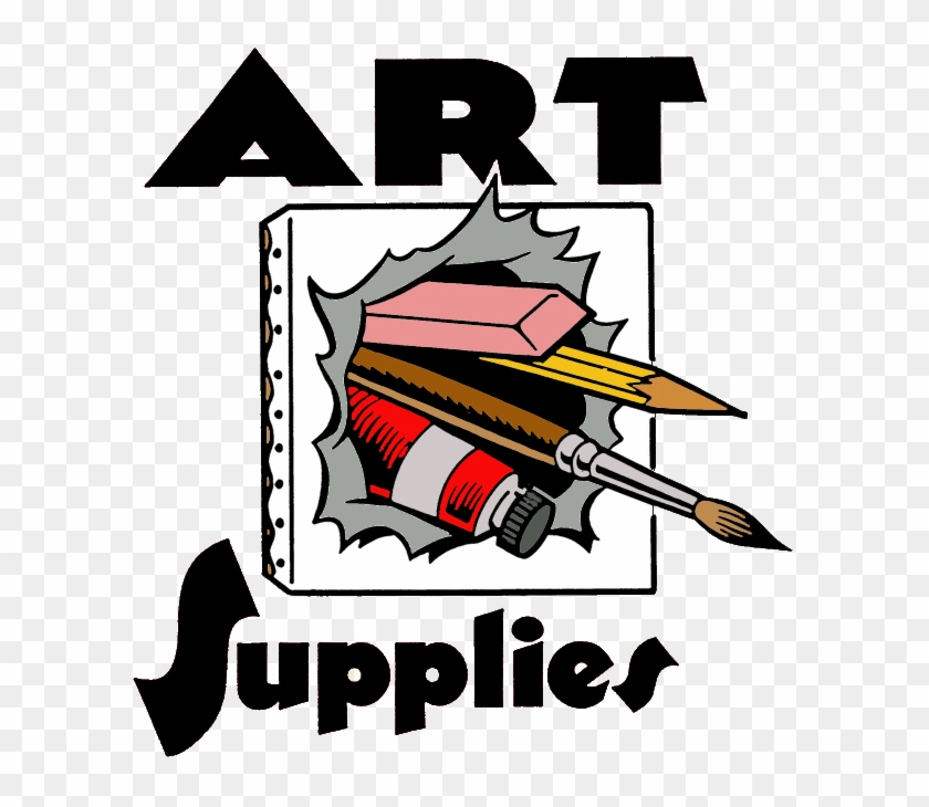 ﻿a Selection Of Art Supplies Available Locally At - Art Supplies #218266