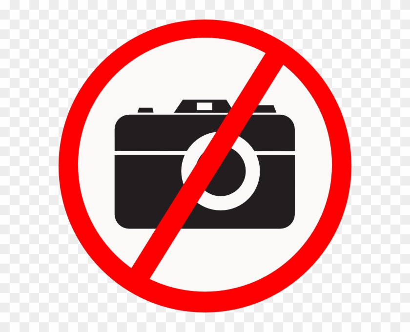 No Camera Allowed Clip Art At Clker Com Vector Clip - No Picture Taking Sign #218405