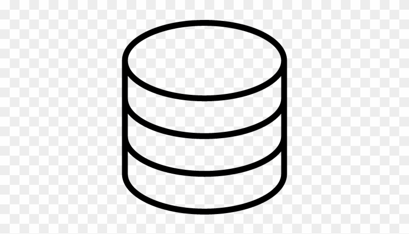 Blank Database Symbol Vector - Database Symbol Png #218797