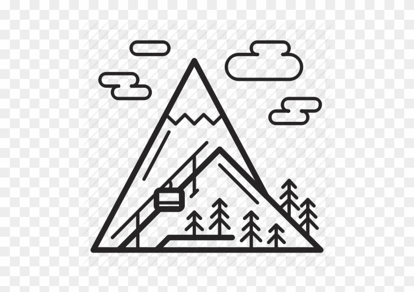 2 Kbyte, Desk, > P - Mountain Ski Icon Png #1387342